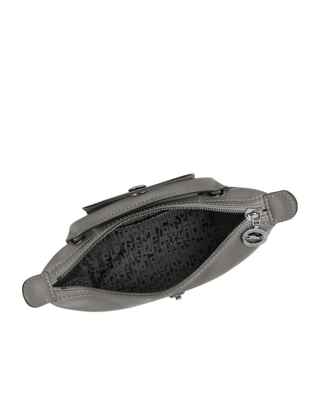 Longchamp Gray Le Pliage Xtra Xs Pouch Bag