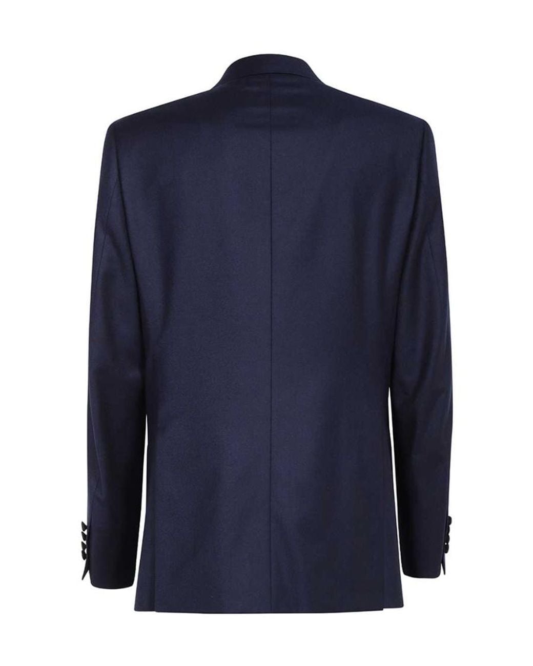 Brioni Blue Virgilio Double-Breasted Blazer for men