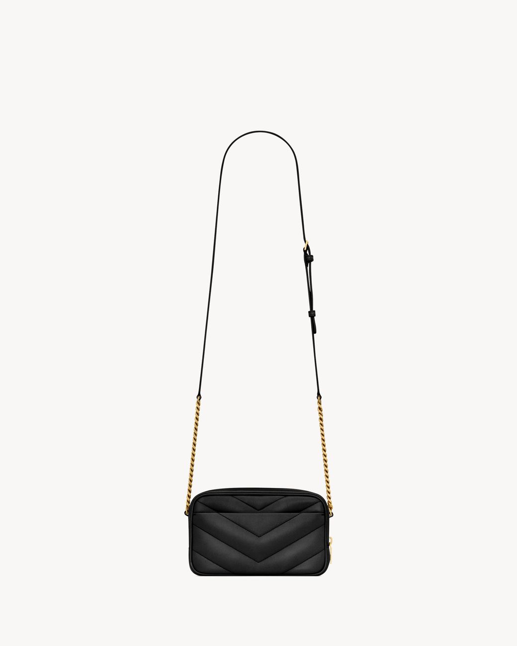 Saint Laurent White Loulou Mini Camera Bag