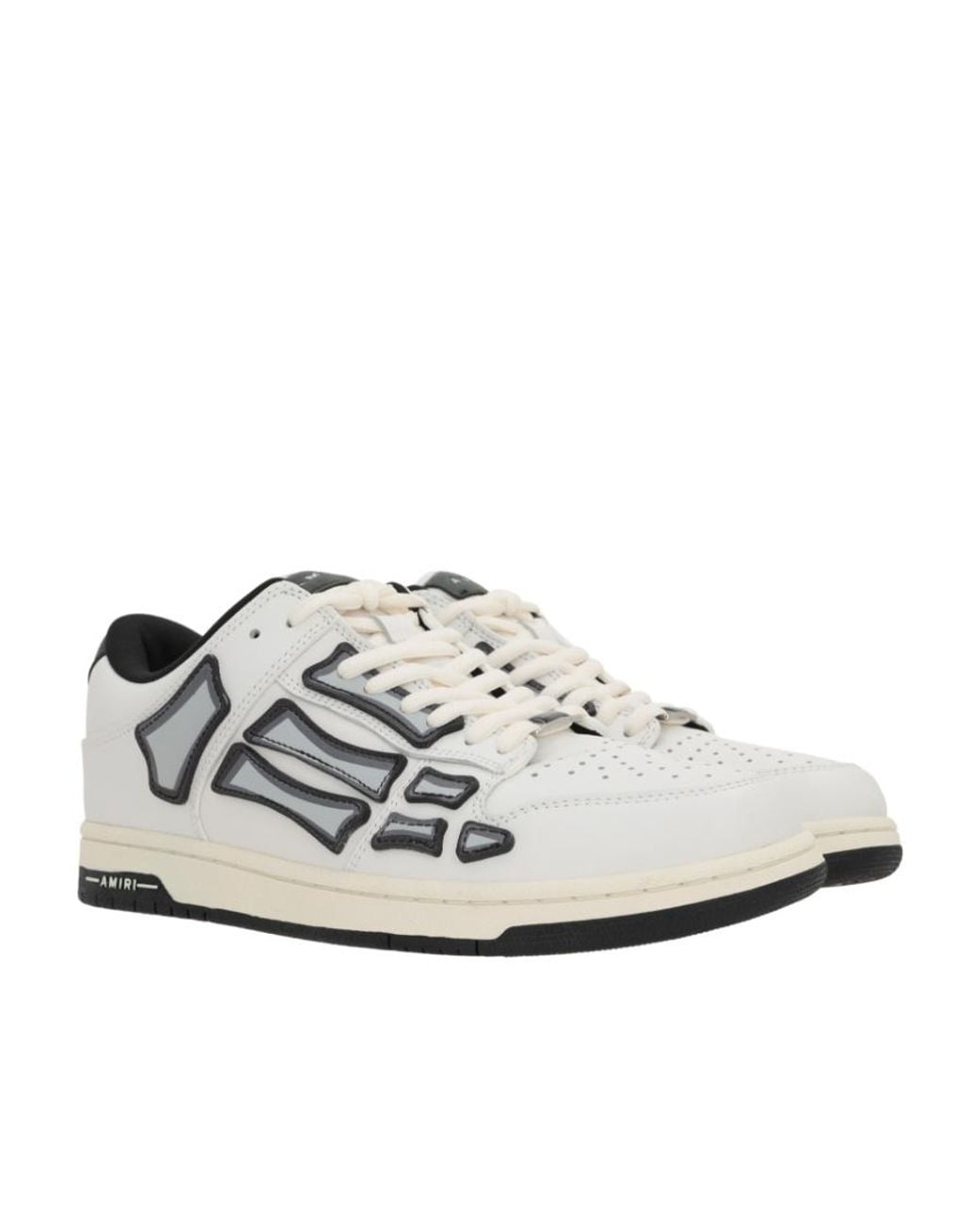 Amiri White Skel Top Lace-Up Sneakers for men