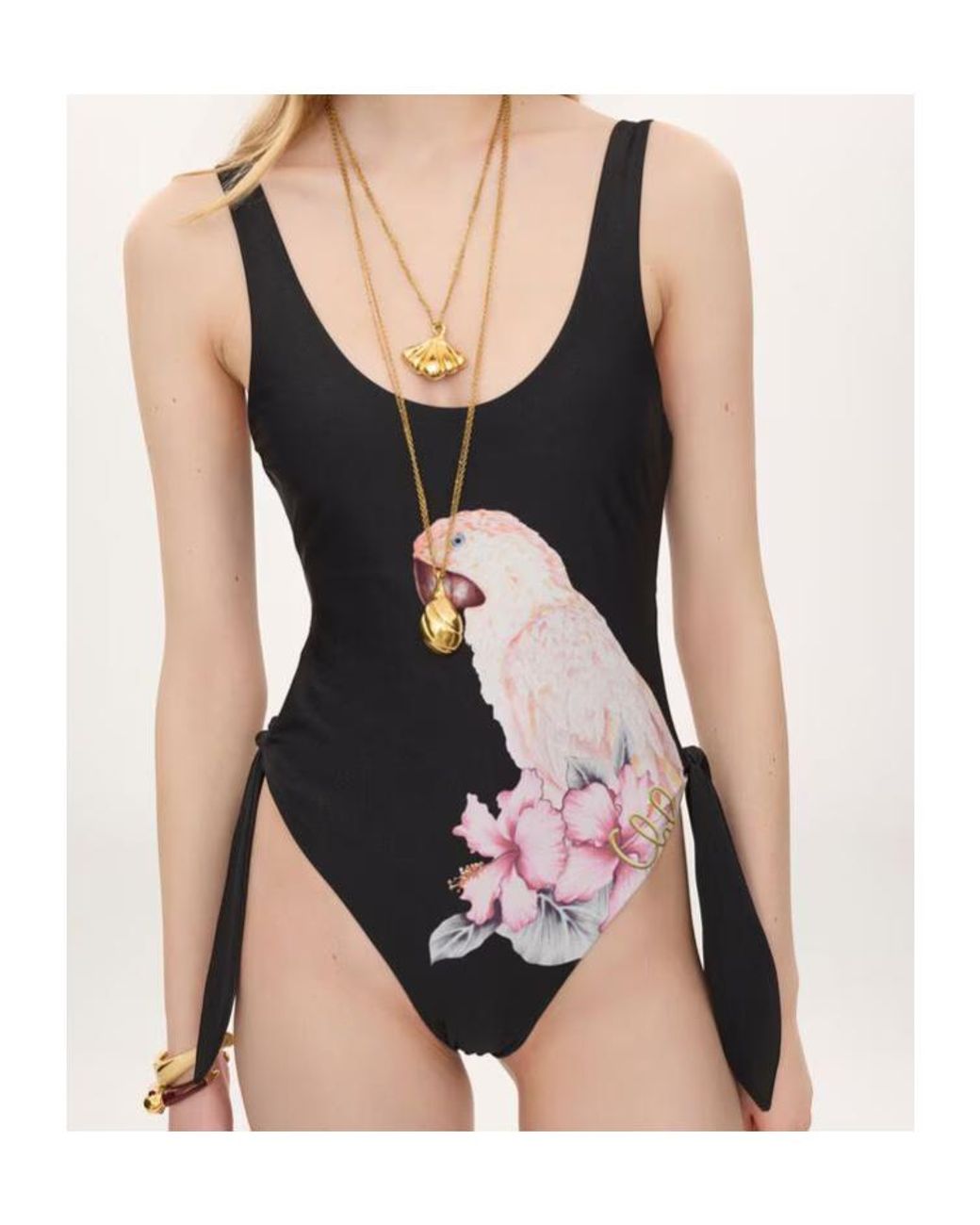 Chloé Black Chloé One-Piece Swimsuit