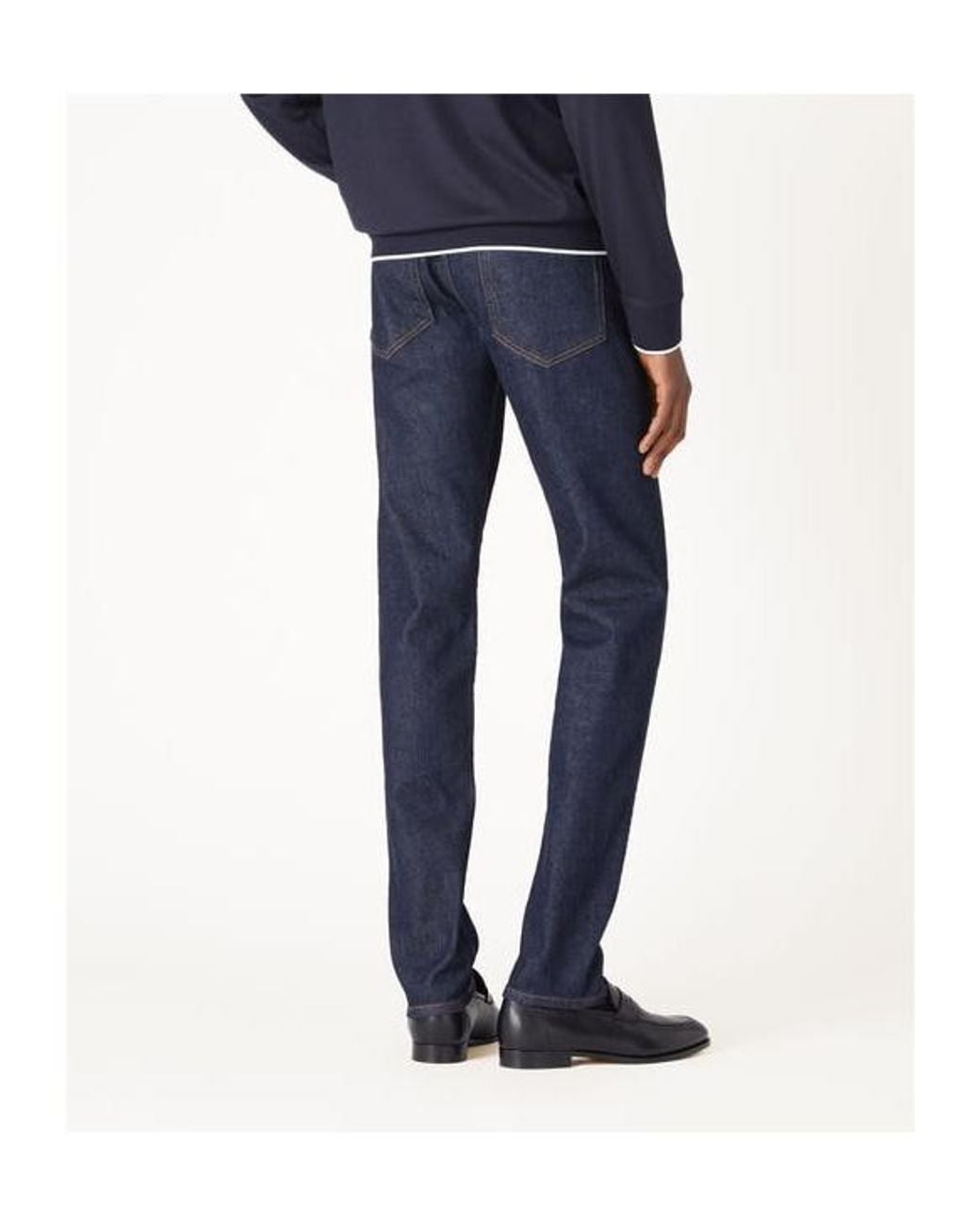 Loro Piana Blue Five-Pocket Zip-Fly Jeans for men