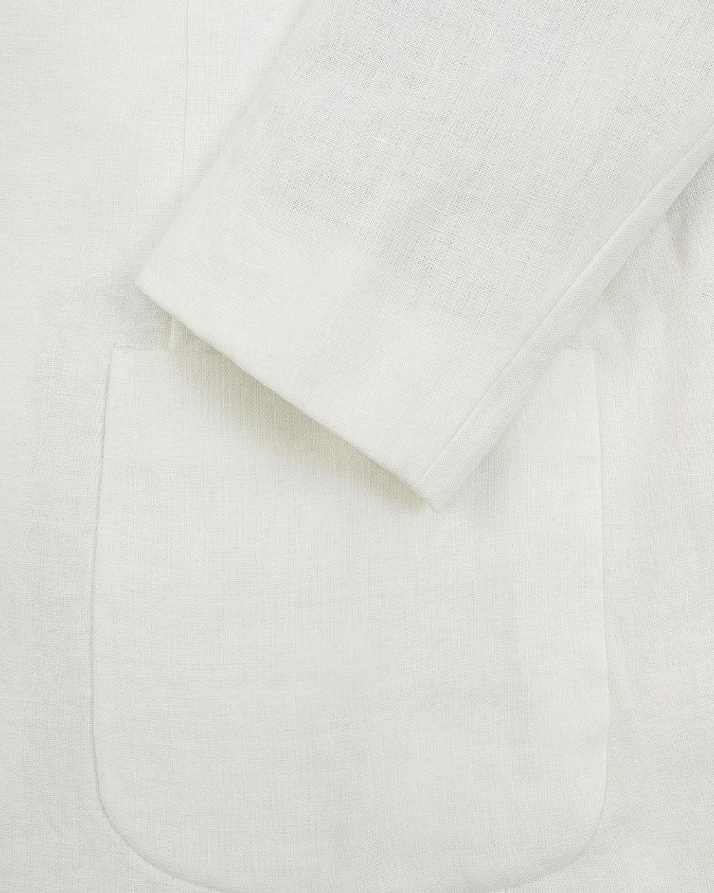 Armani Collezioni White Logo Suit Jacket for men