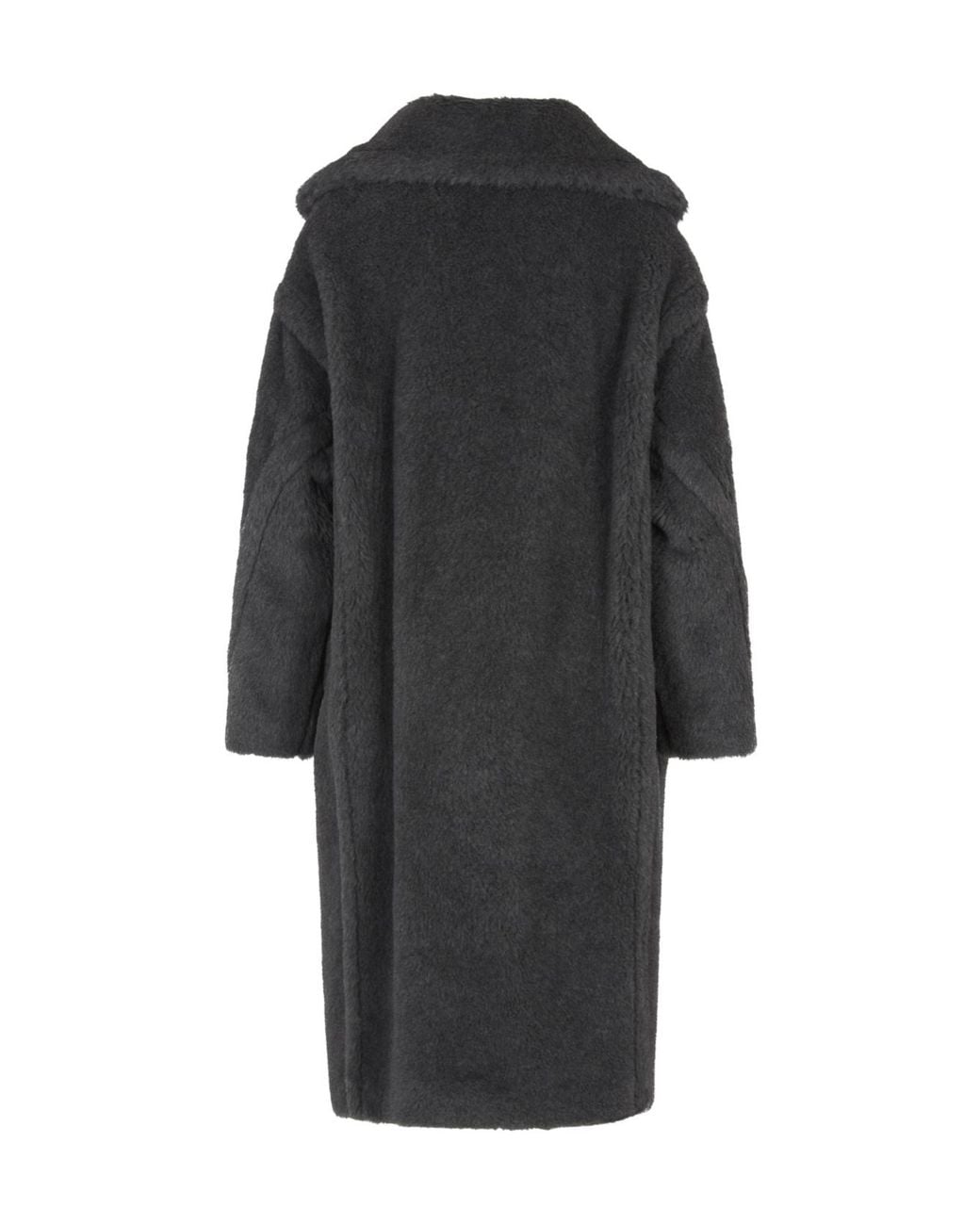 Max Mara Gray Teddy1 Oversized Coat