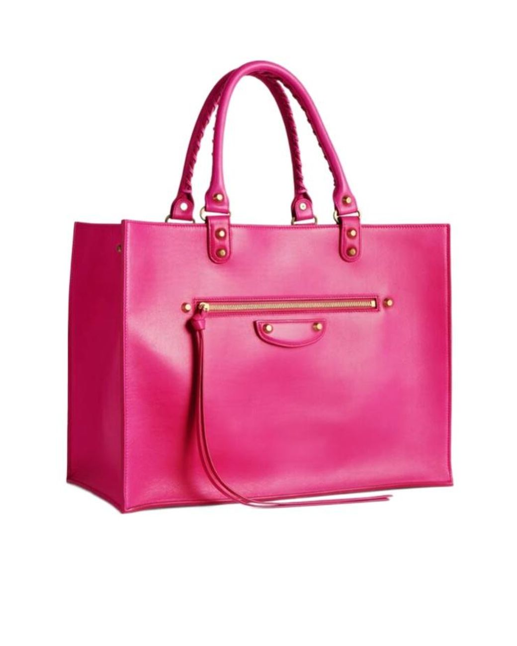 Balenciaga Pink Le City Sleek Tote Bag Large