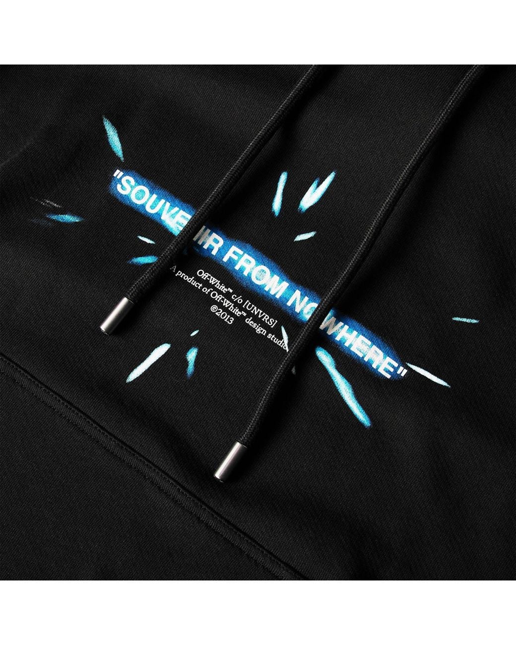 Off-White c/o Virgil Abloh Black Loose Cotton Sweatshirt
