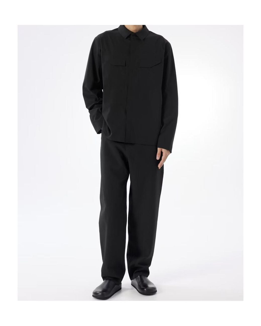 Veilance Black Saic Pant for men