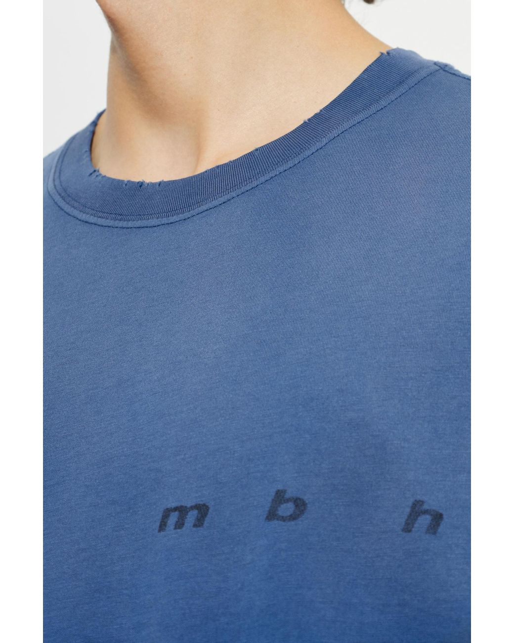 M I S B H V Blue Mbh T-Shirt for men