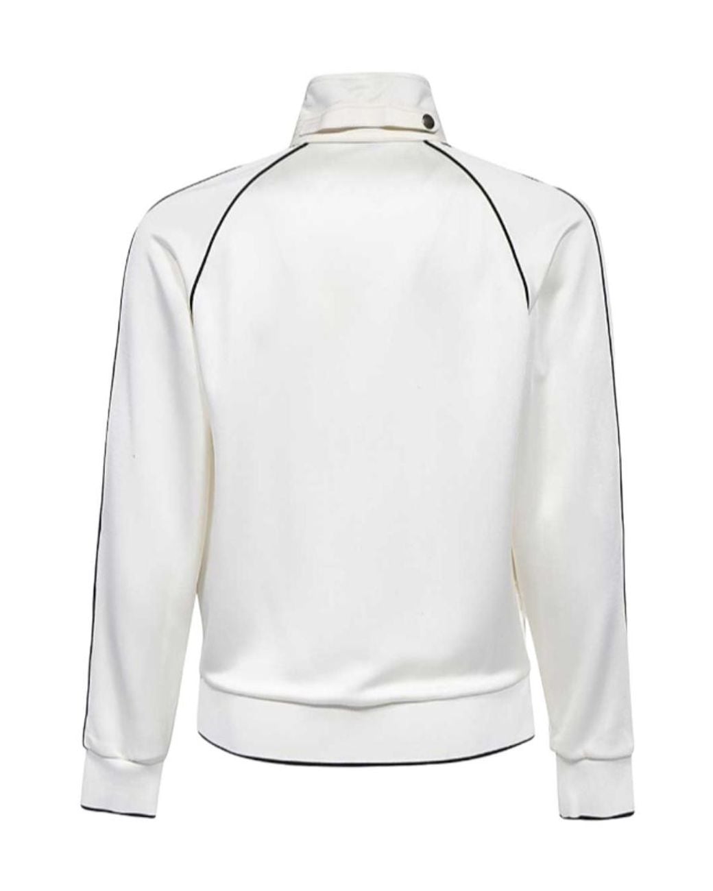 Tom Ford Gray Logo-Patch Zip-Up Jacket for men