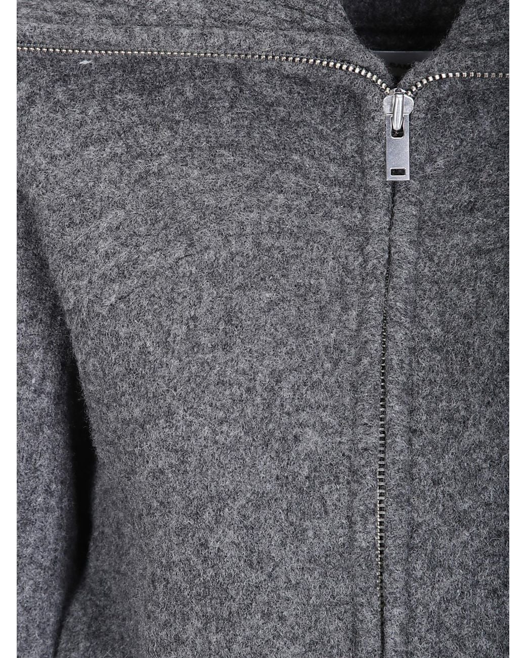 Samsøe & Samsøe Gray Samsøe Samsøe Samira Zip-Up Cardigan
