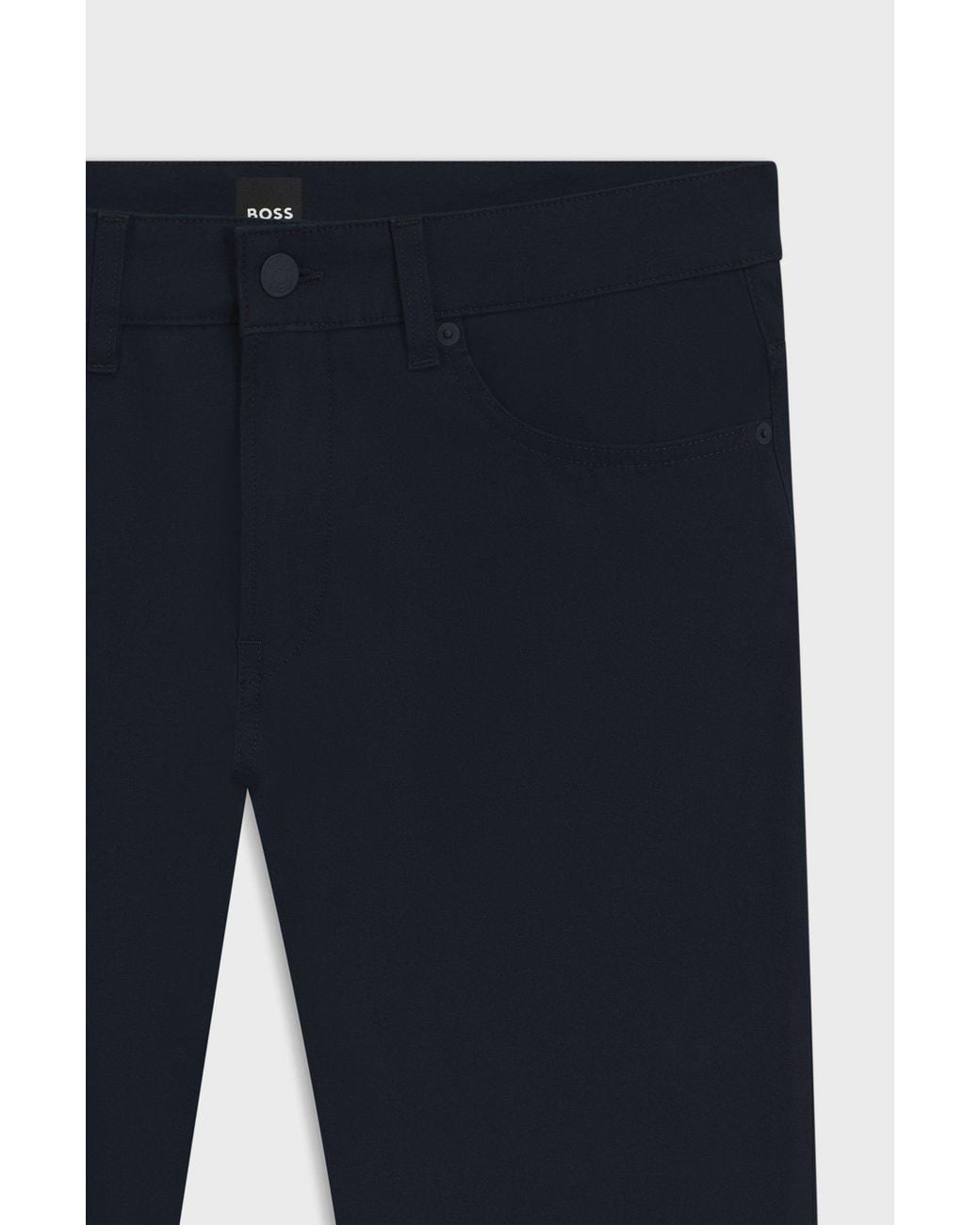 Boss Blue Boss Straight-Leg Trousers for men
