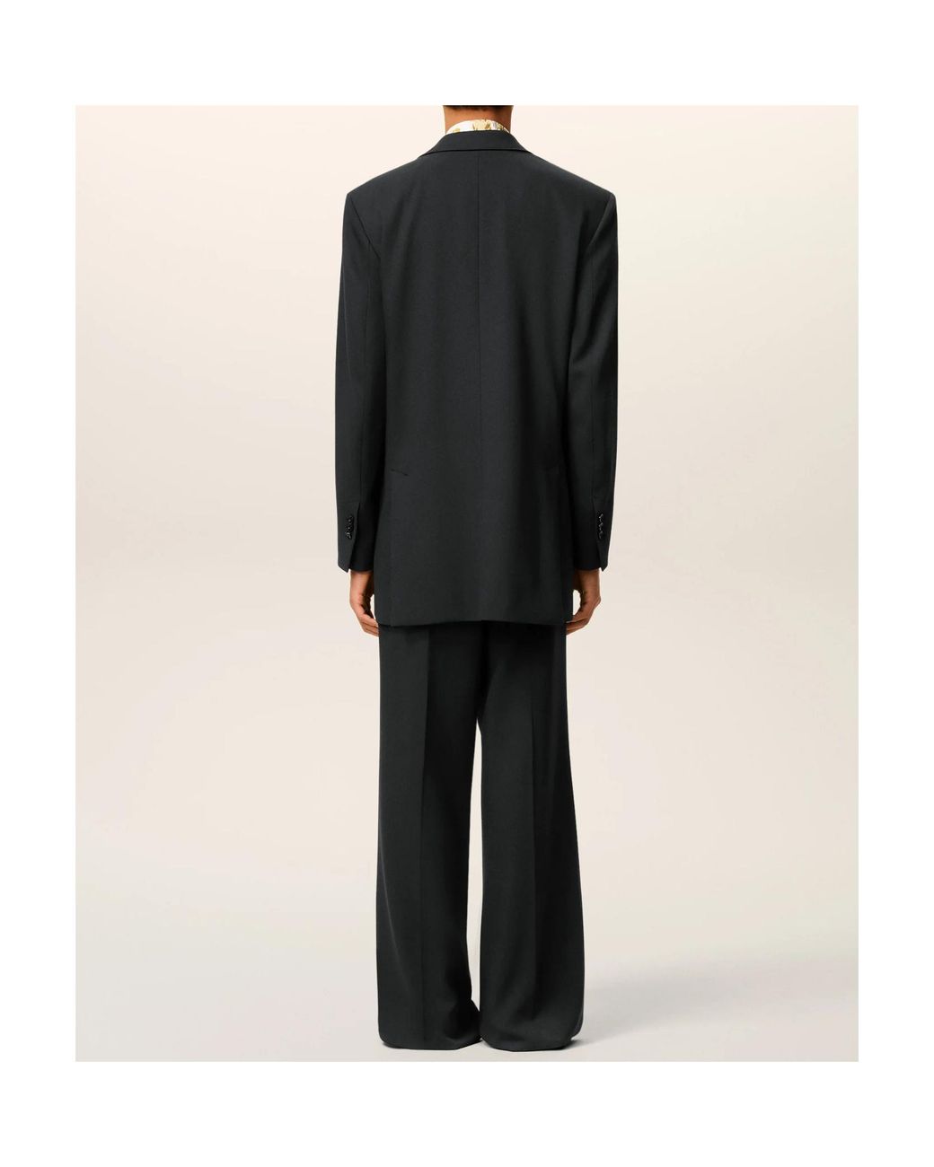 AMI Black Ami Single-Breasted Blazer for men