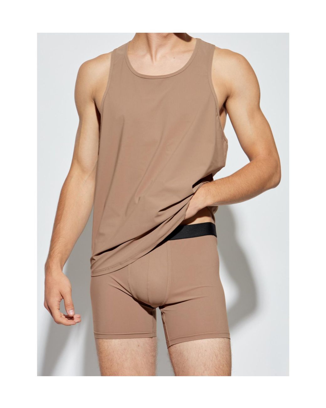 DSquared² Natural Logo-Printed Vest for men