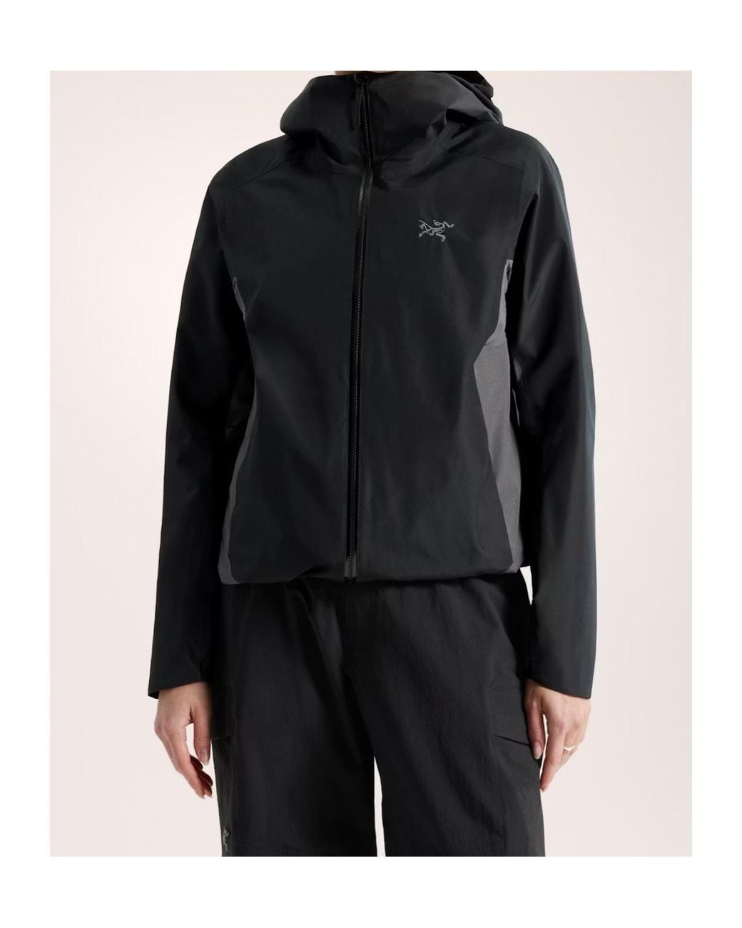 Arc'teryx Black Solano Hooded Jacket