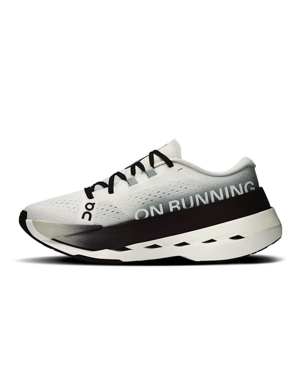 On Shoes Black Running Cloudboom Max Lace-Up Sneakers