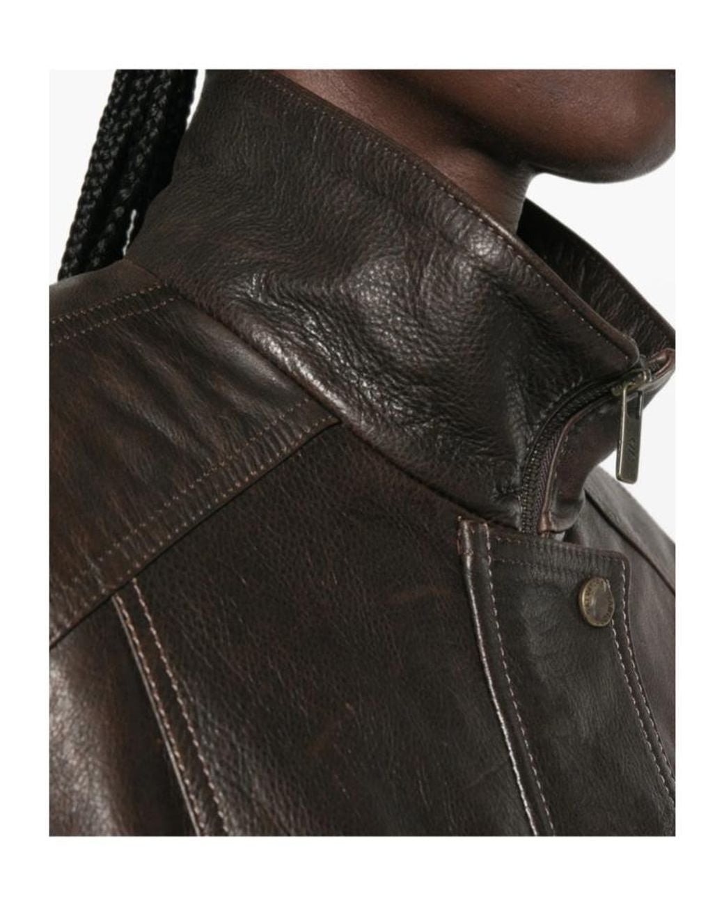 Salvatore Santoro Brown Long-Sleeve Jacket