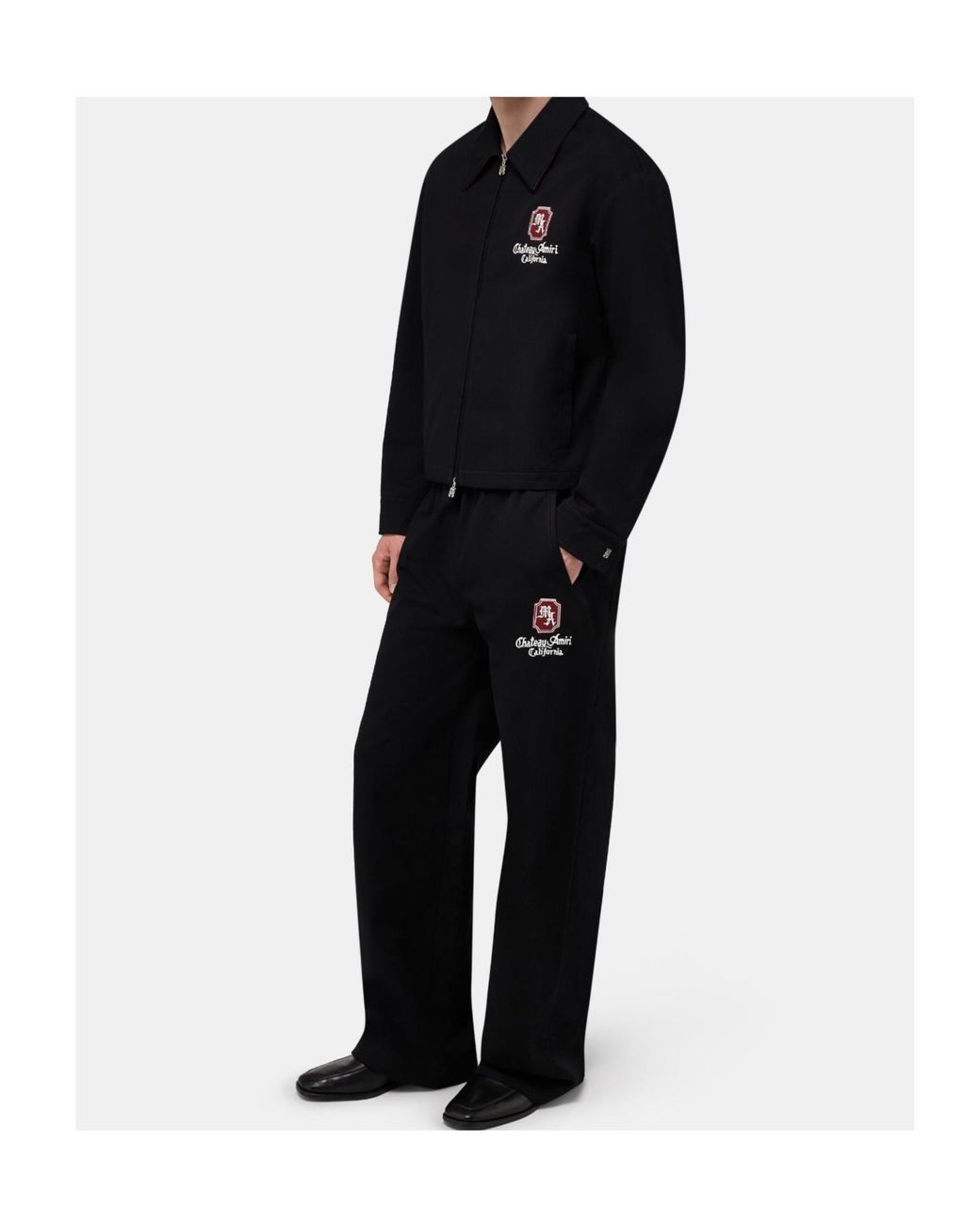 Amiri Blue Zipped Long Sleeved Jacket for men