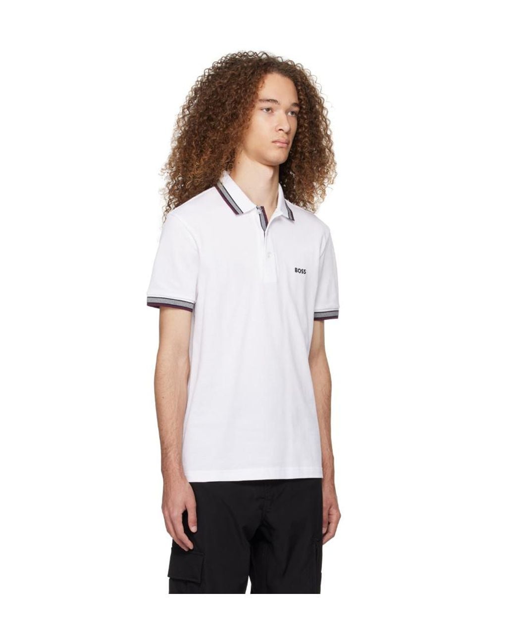 Boss Green Boss Logo Embroidered Short-Sleeved Polo Shirt for men