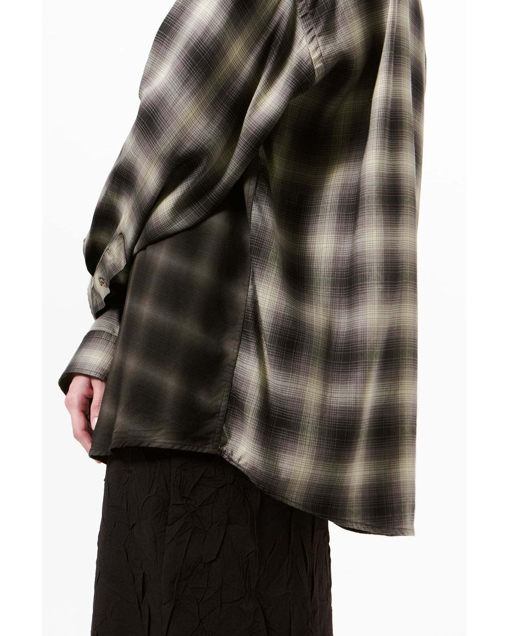 Our Legacy Black Favourite Check Shirt