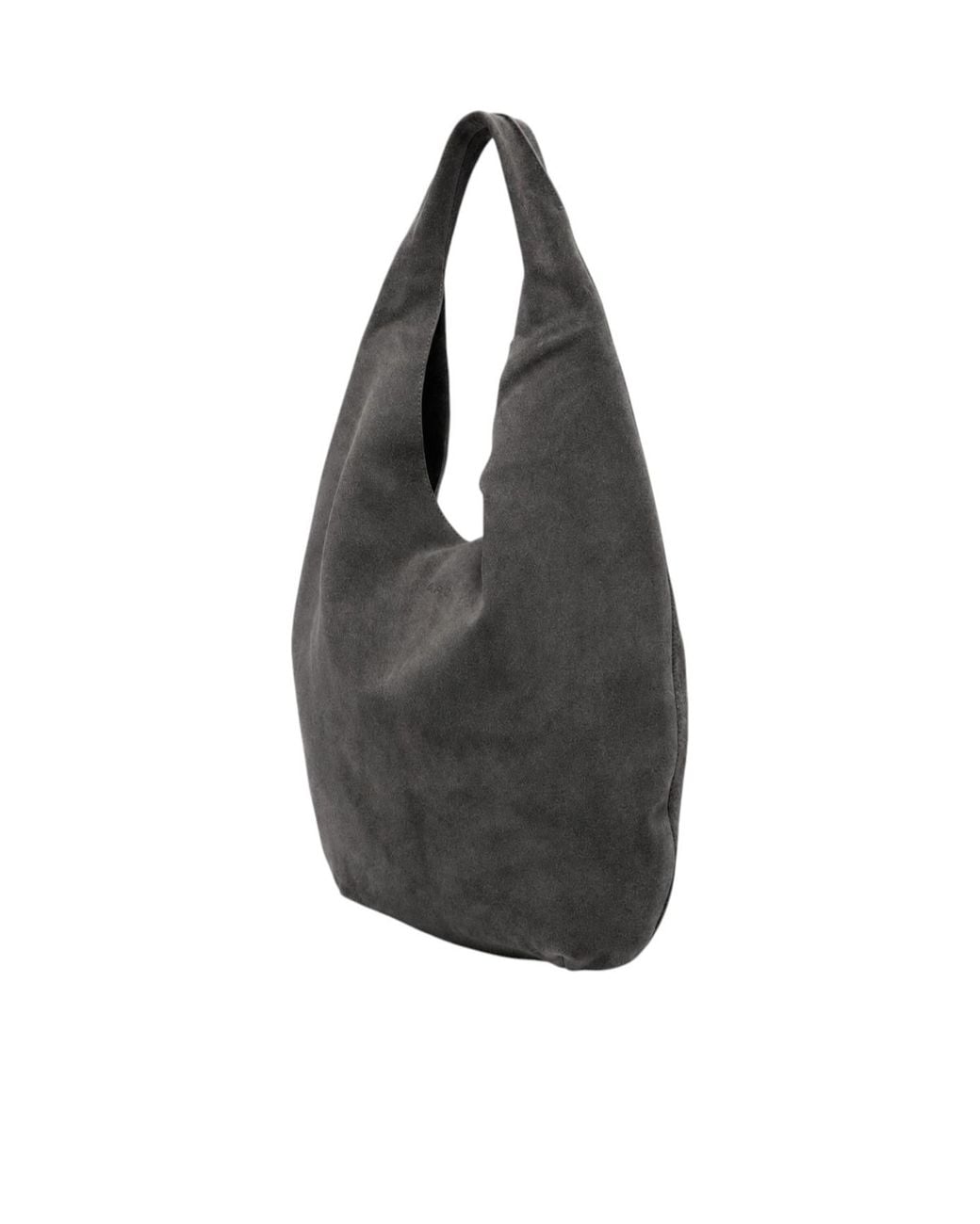 A.P.C. Black Le Neige Hobo Tote Bag