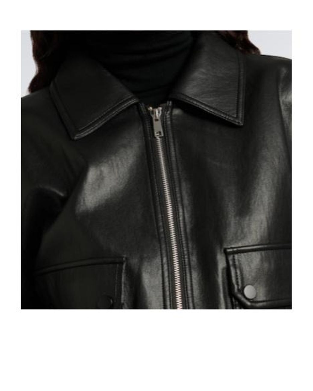 Frankie Shop Black Val Padded Jacket