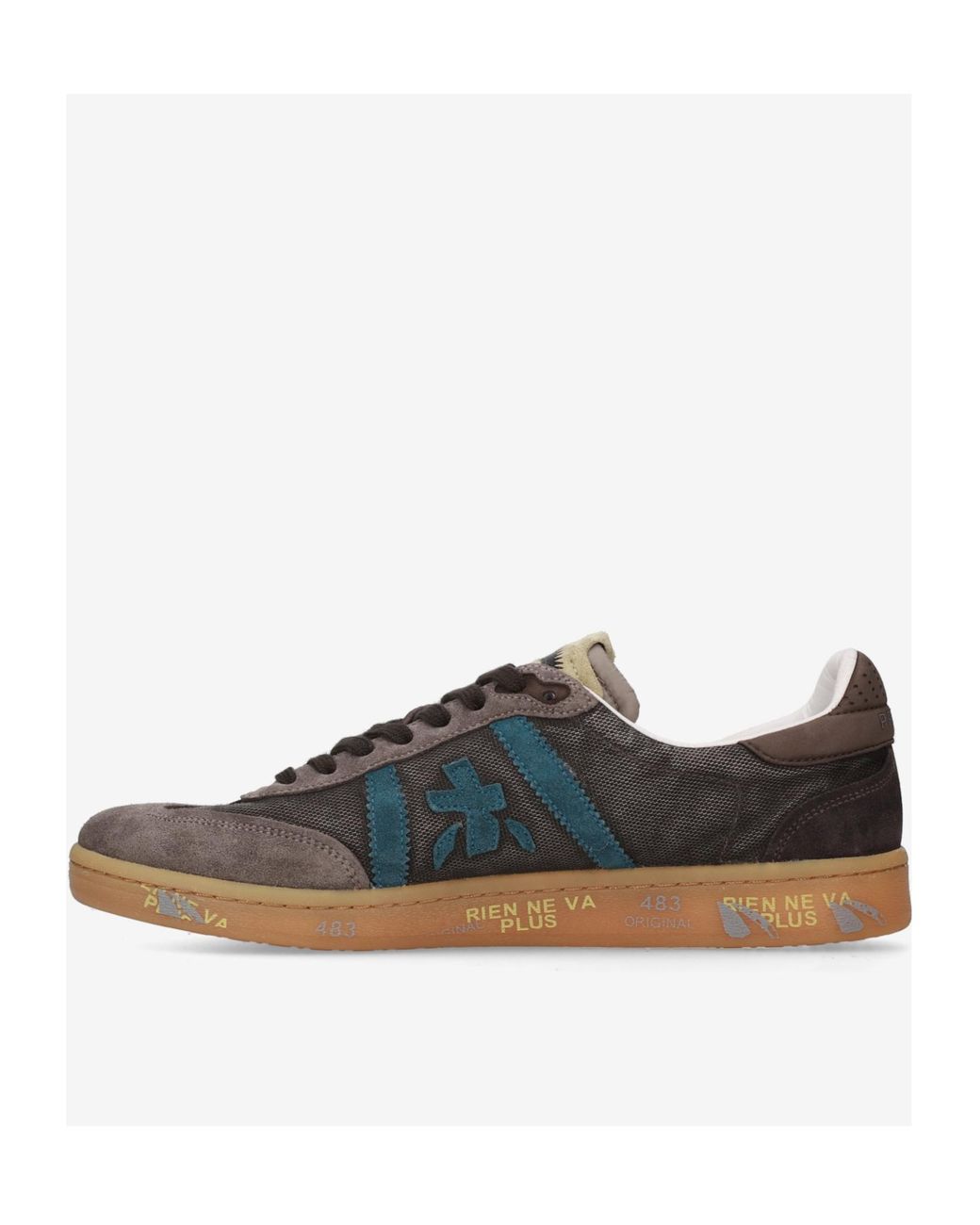 Premiata Blue Low-Top Sneakers for men