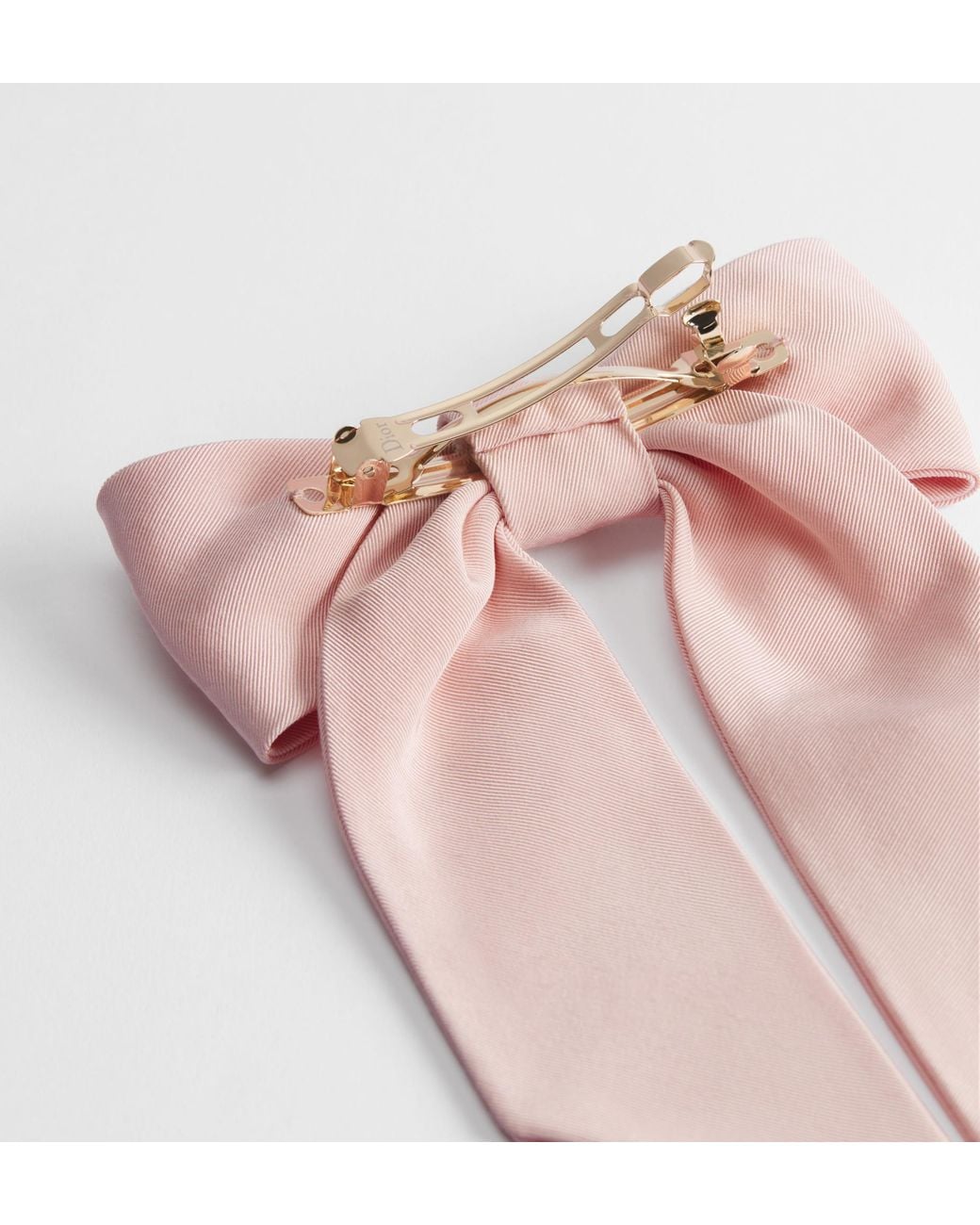 Dior Pink Iviera Large Twist Bow