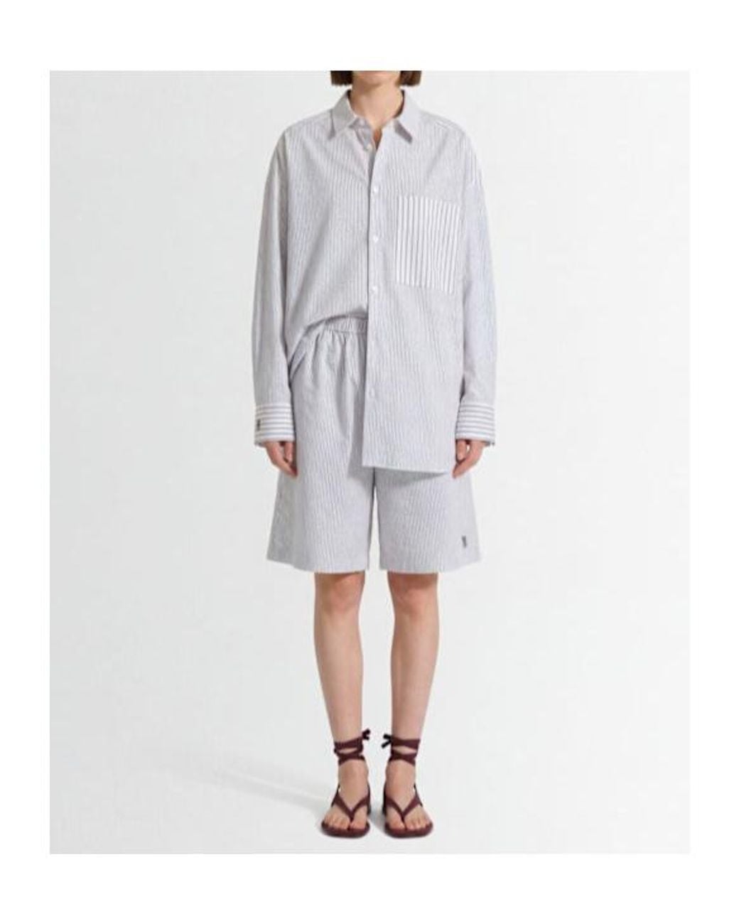 By Malene Birger Gray Siona Shorts
