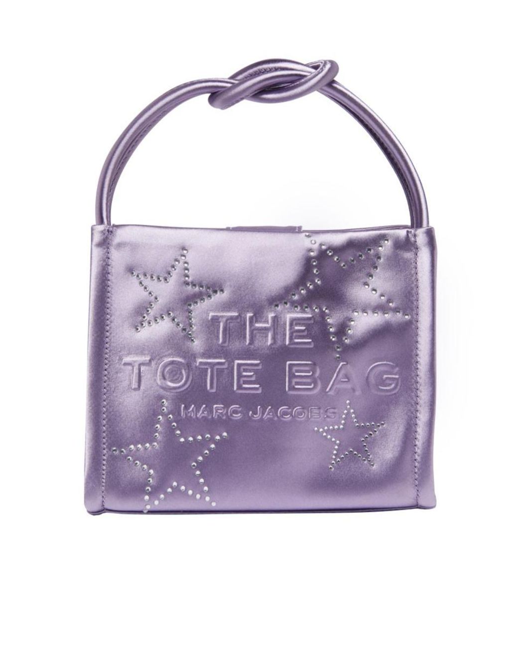【MARC JACOBS】Synthetic ミニ トートバッグ パープル 25SS Marc Jacobs The Mini Tote Bag in Purple | Lyst