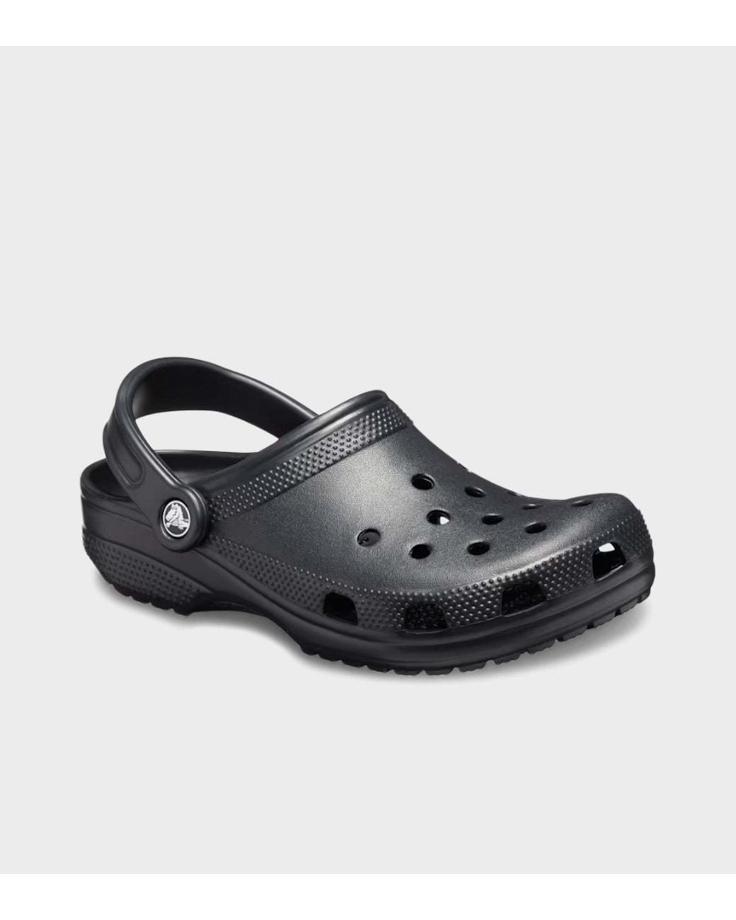 CROCSTM Black Round-Toe for men
