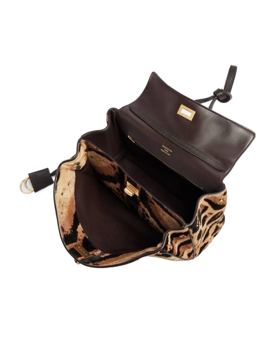 Balenciaga Brown Rodeo Small Shoulder Bag