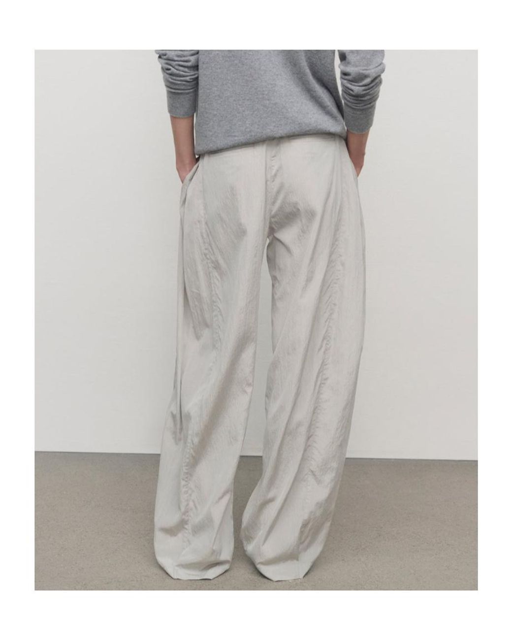 The Row Gray Iven Pants