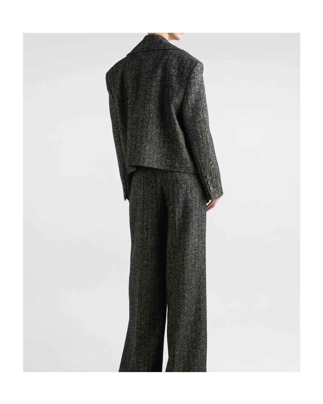 Dolce & Gabbana Black Double-Breasted Jacket