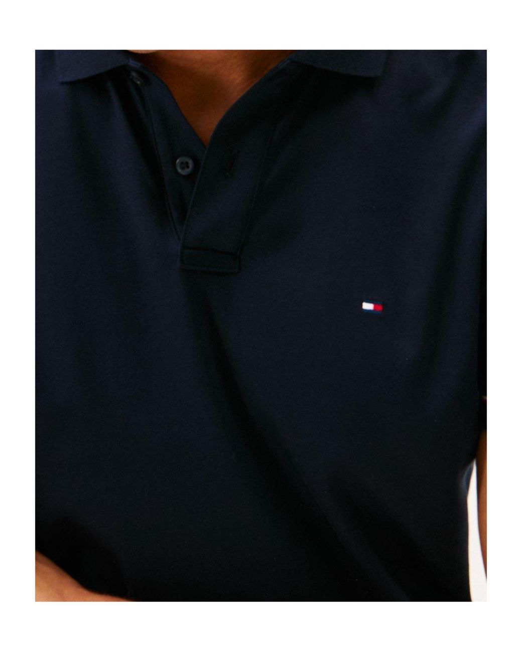 Tommy Hilfiger Blue Shortsleeve Polo for men