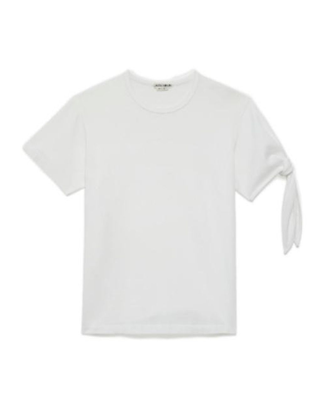 J.W. Anderson White Jw Anderson Sleeve Knot T-Shirt