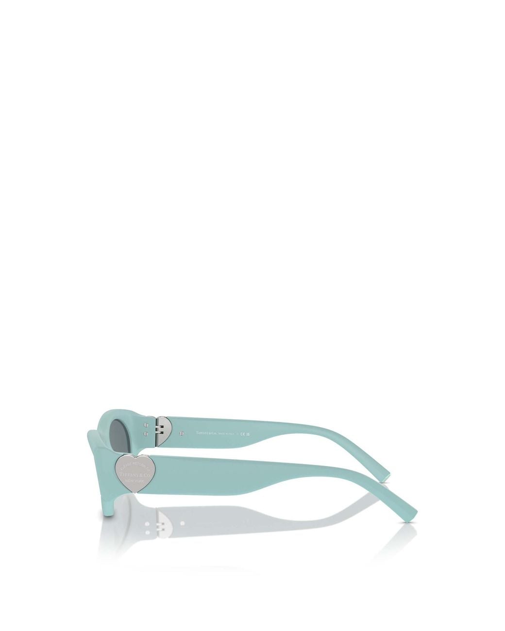 Tiffany & Co Blue Oval Frame Sunglasses