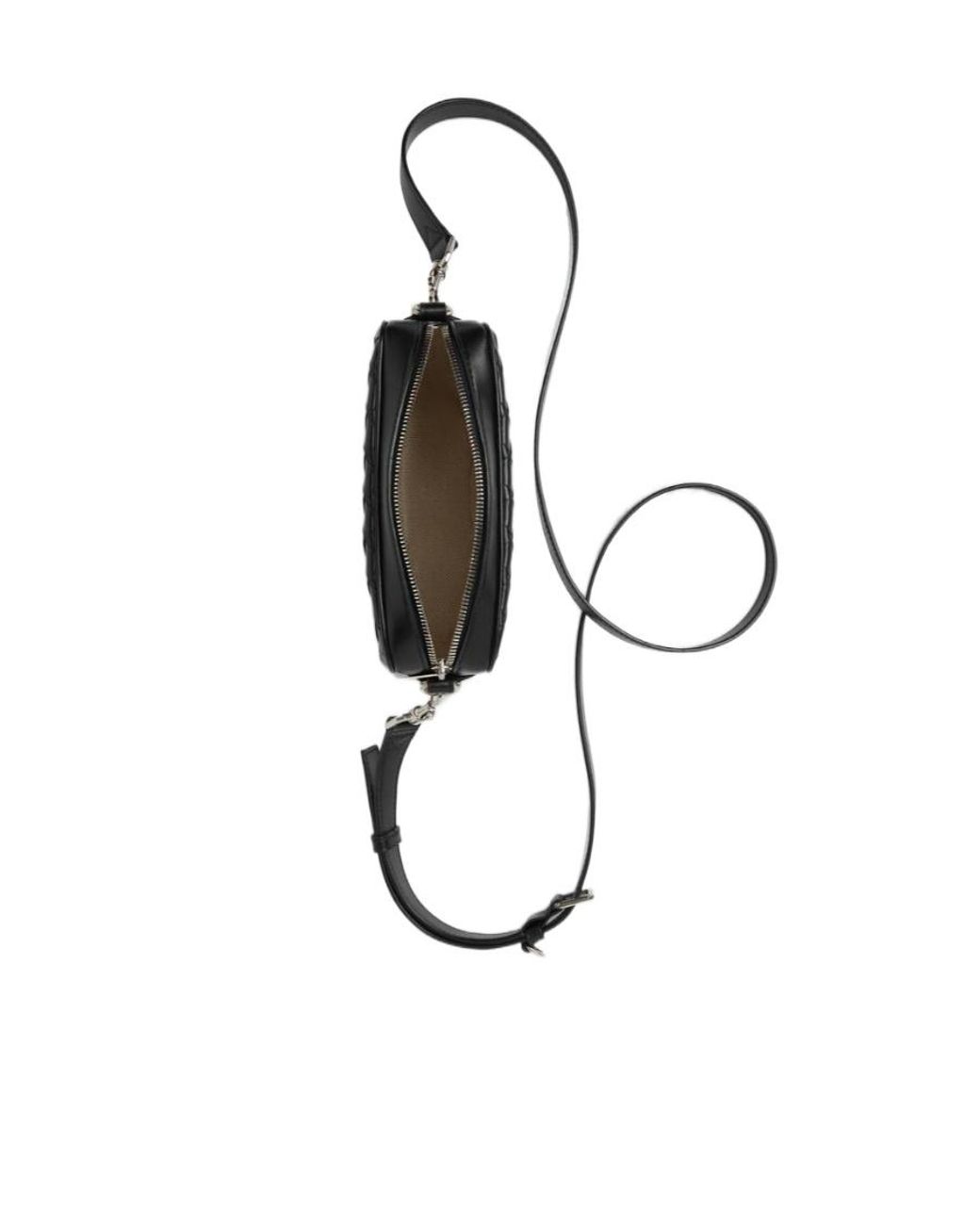 Bottega Veneta Black Intrecciato Mini Camera Bag for men