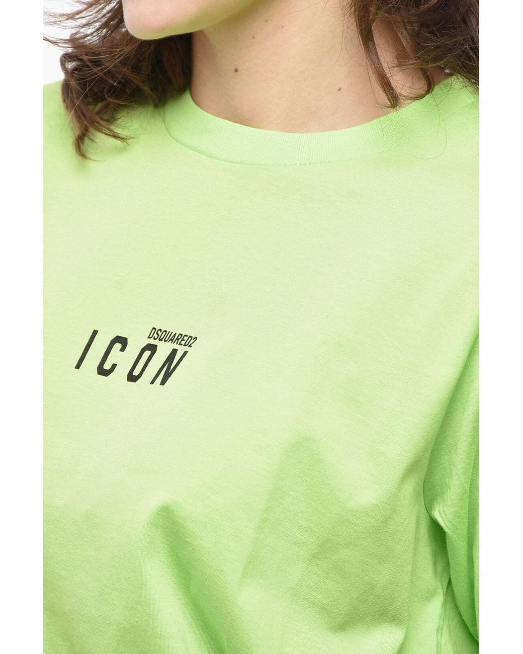 DSquared² Green Icon Crewneck T-Shirt