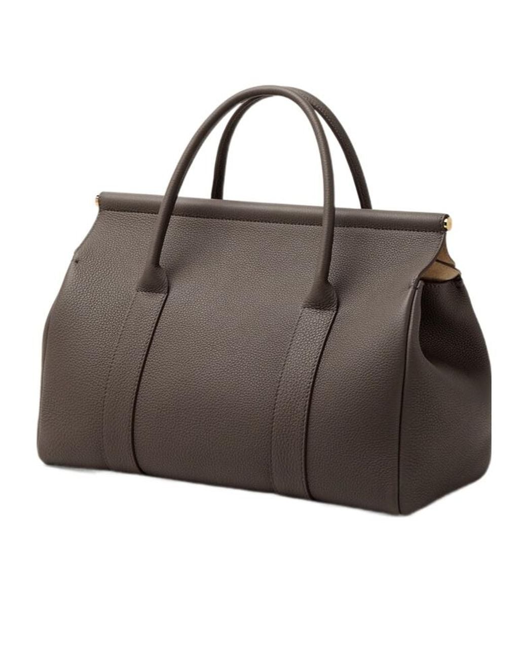 Loro Piana Brown Loom Bag L32