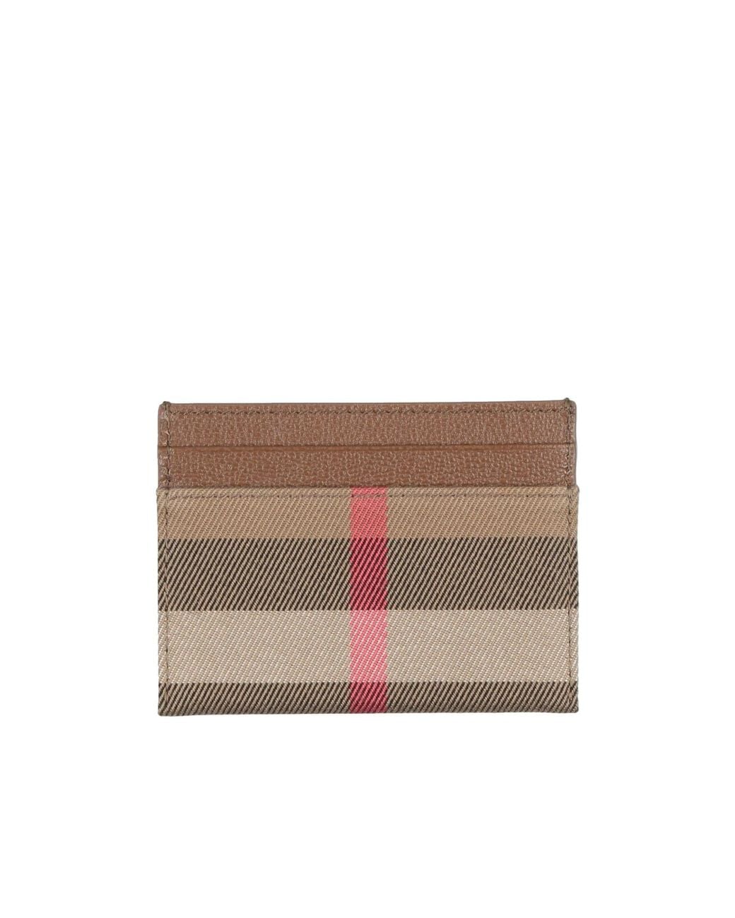 Burberry Brown Signature Print Cardholders