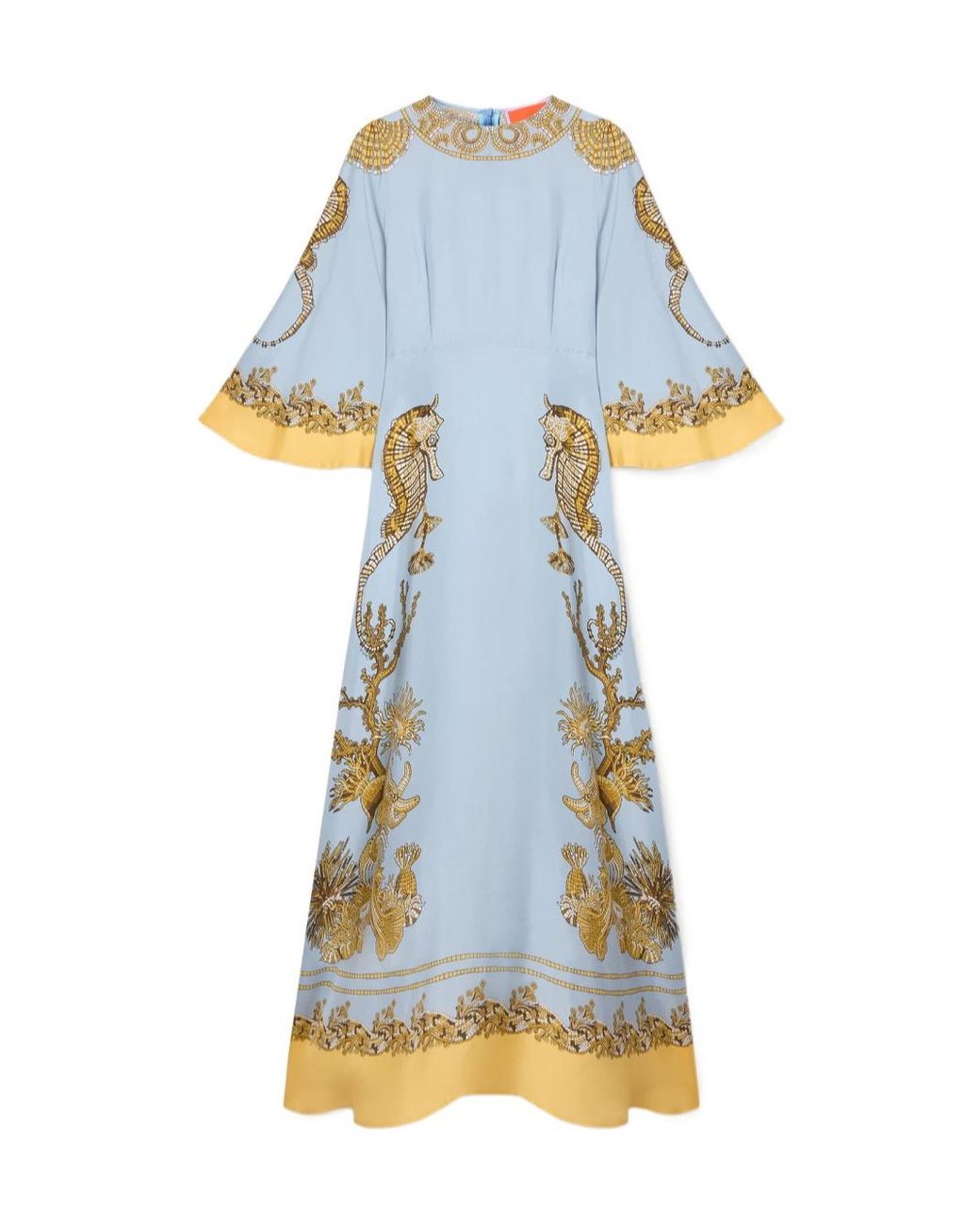 LaDoubleJ Blue Sorella Oceania-Print Dress