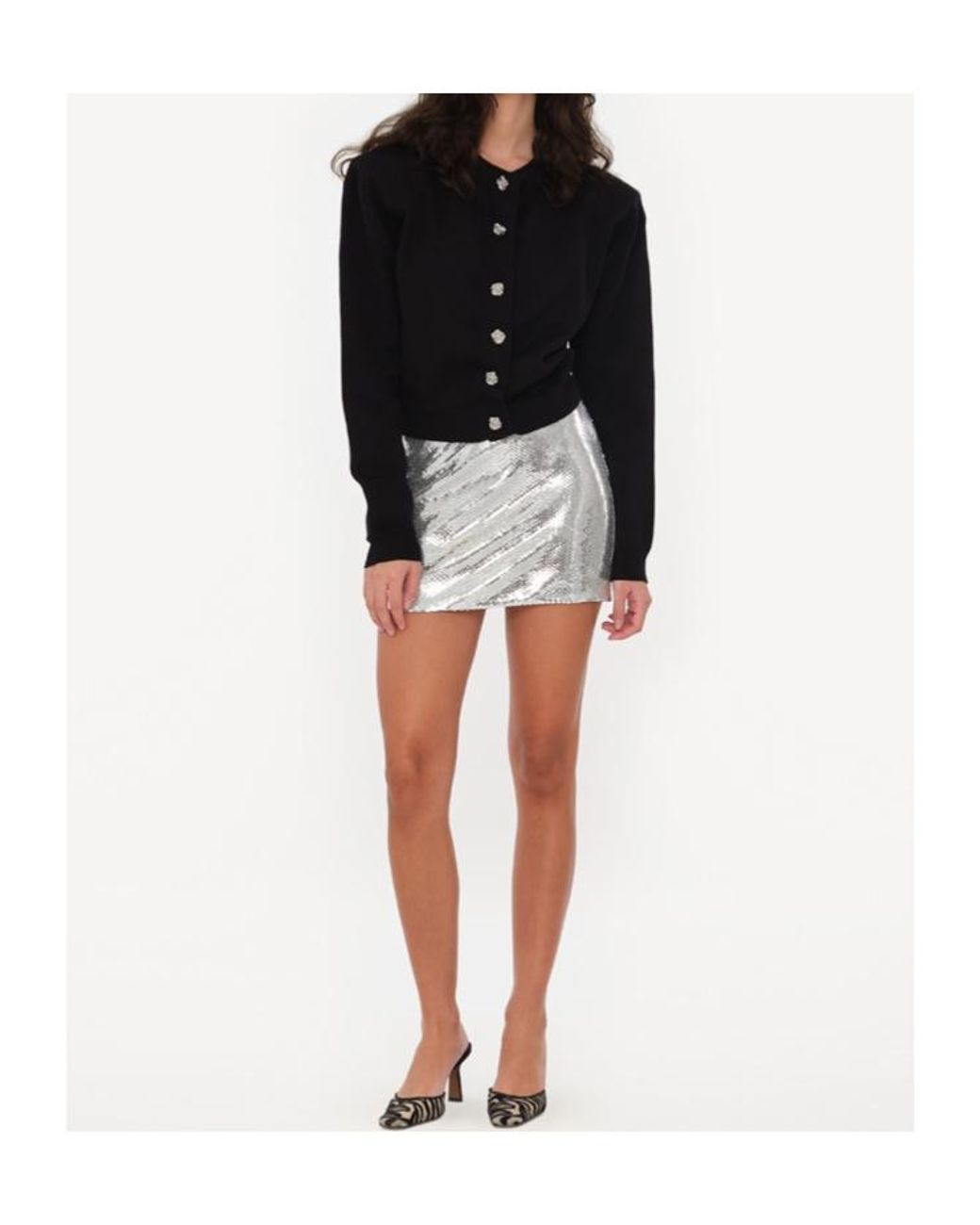 ROTATE BIRGER CHRISTENSEN Gray Skirts