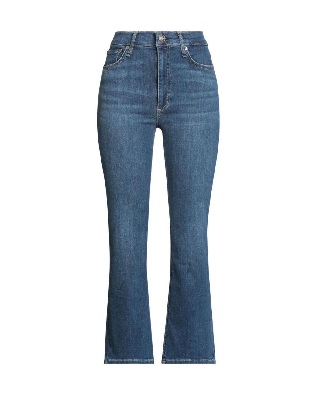 Rag & Bone Blue Mid-Rise Jeans