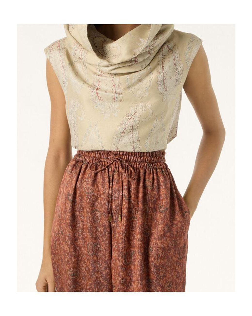 Loro Piana Natural Kaila Top