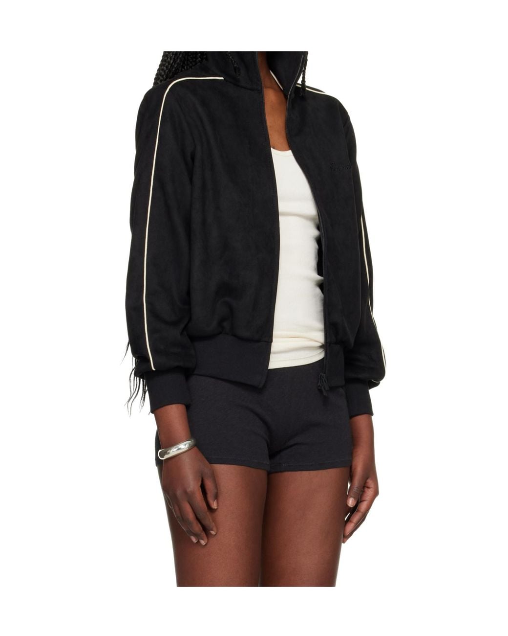 Fear Of God Black Long-Sleeve Sports Jacket