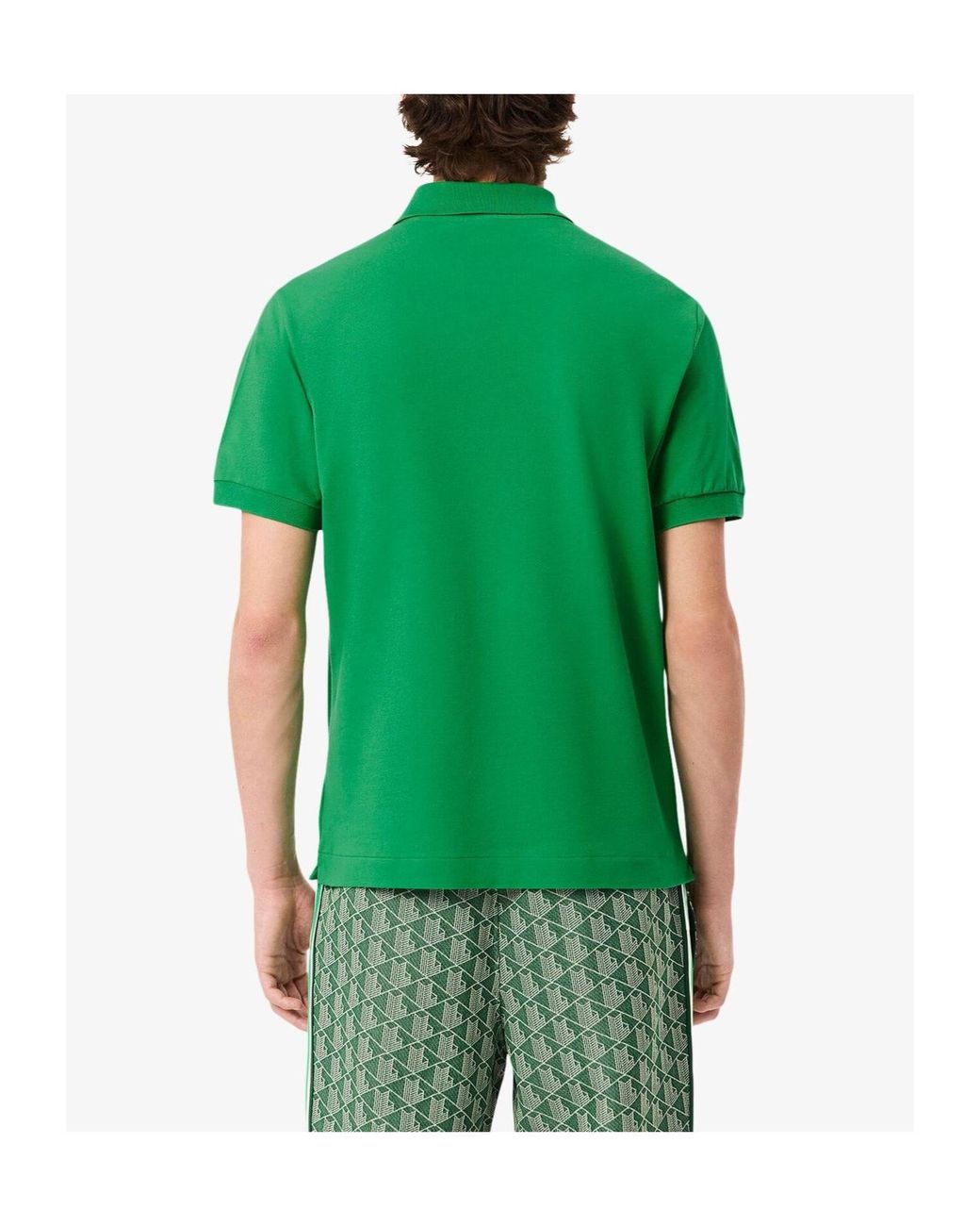 Lacoste Green Shortsleeve Polo Shirt for men