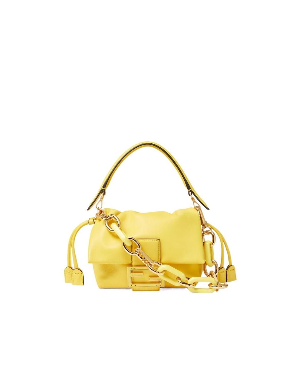 Fendi Metallic Mini Chain Shoulder Strap