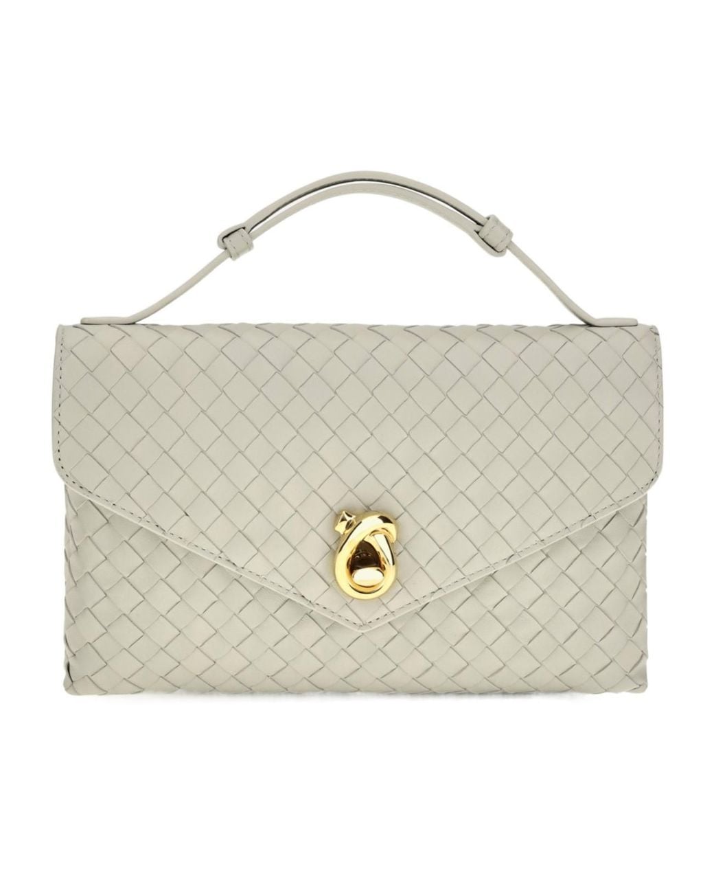 Bottega Veneta Metallic Flap Shoulder Bag