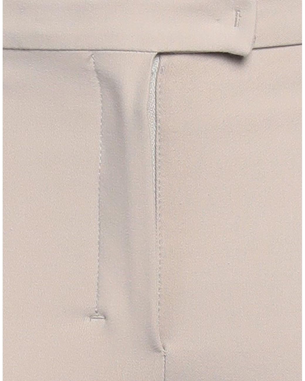 Max Mara Gray Slim Straight-Leg Pants