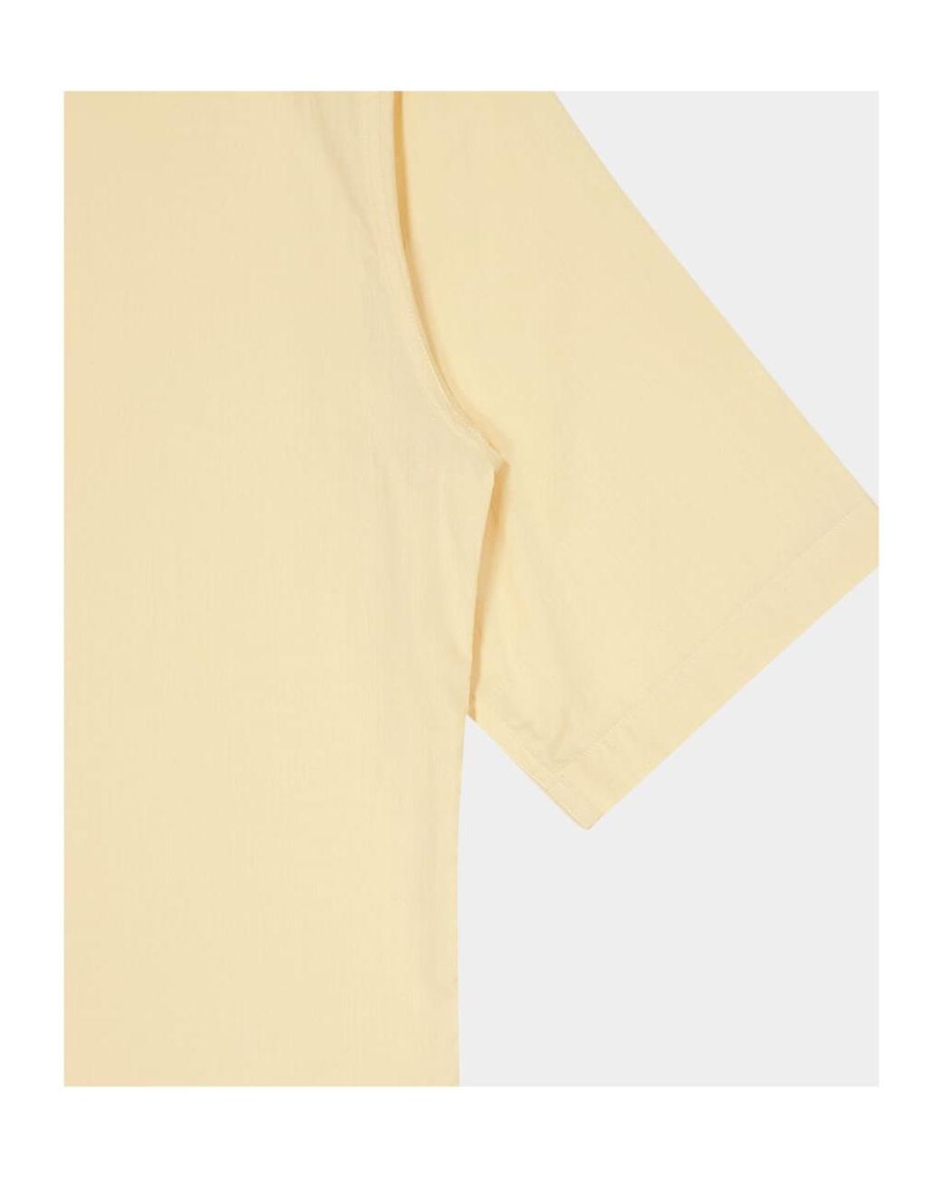 Lemaire Natural Short-Sleeved Shirt for men
